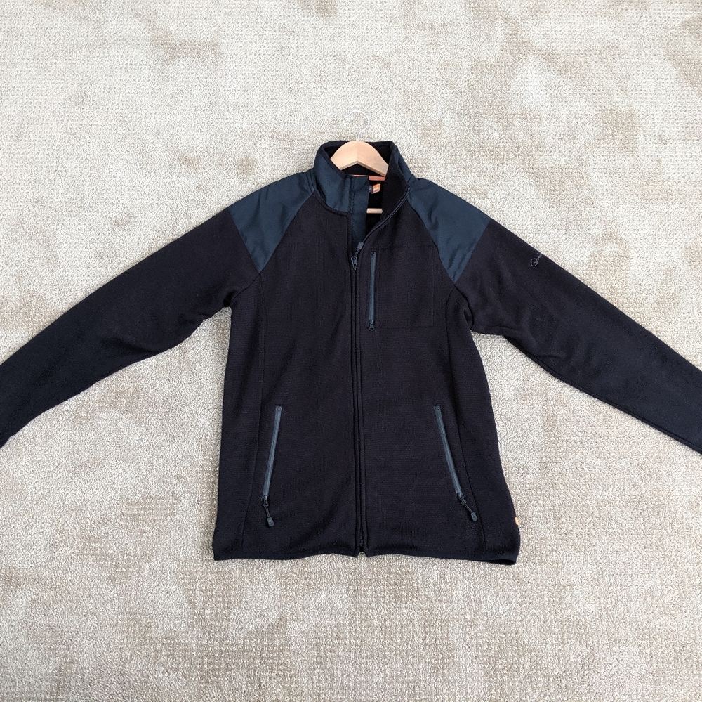 Quicksilver Fleece Jacket Men's Black - Picture 2 of 7